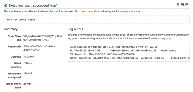 lambda function complete